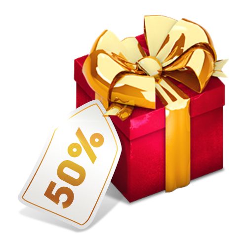 Benefit +50% on daily gift